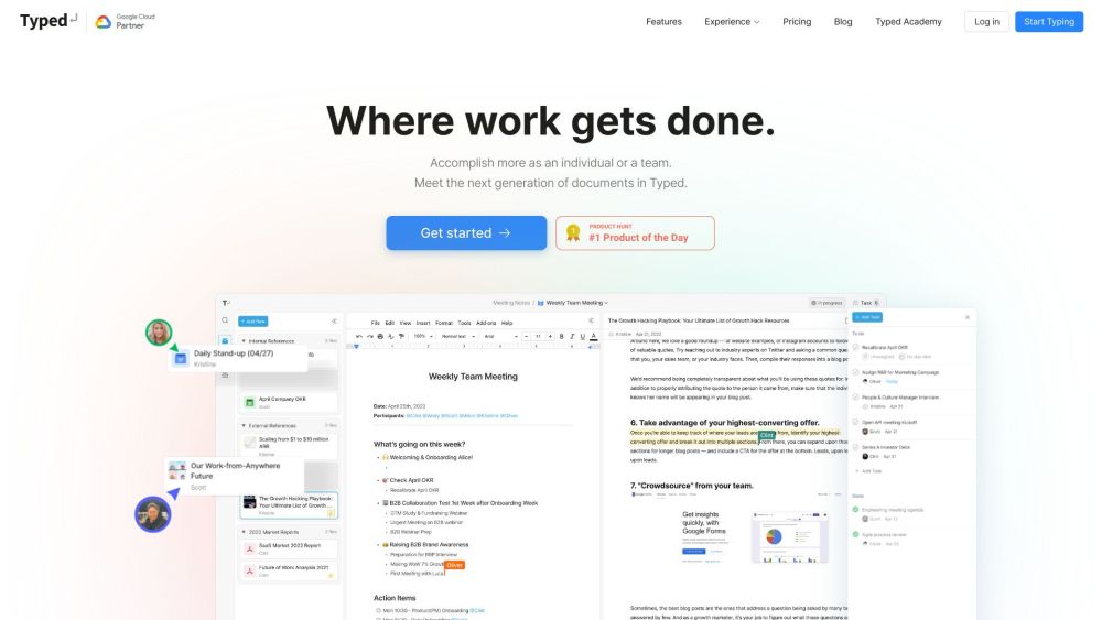 Typed: AI Tool for Teamwork & Productivity