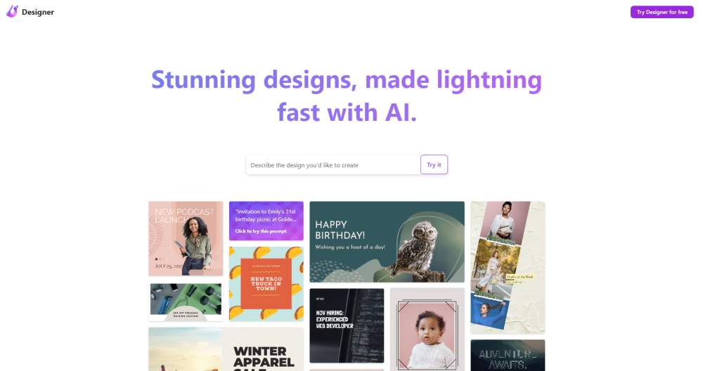 Microsoft Designer: Create Stunning Designs with AI