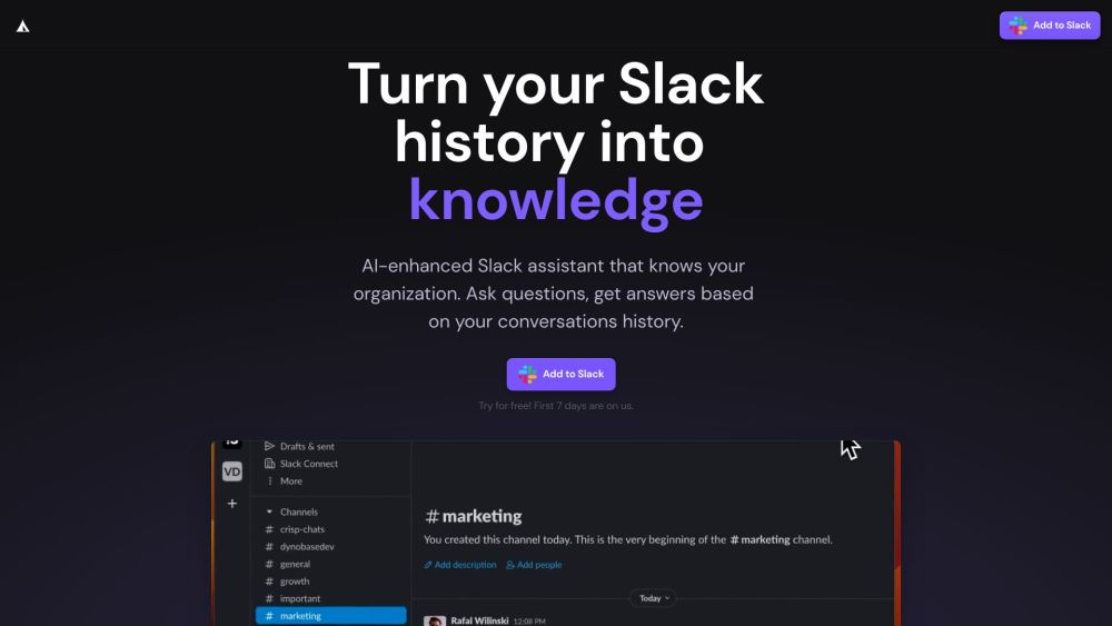 TribalBase: AI Tool for Slack Conversations