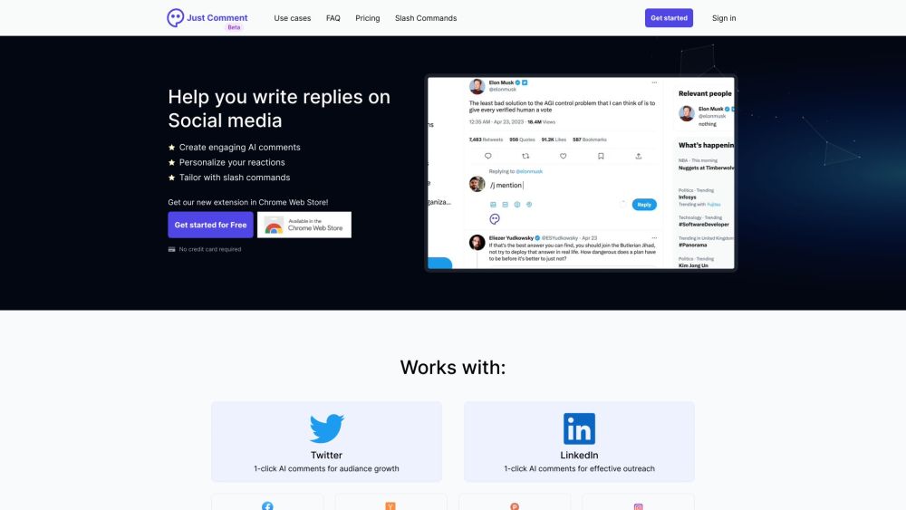 JustComment: AI Comment Assistant - Boost Engagement!