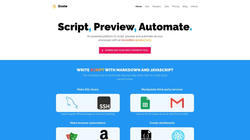 Znote: Boost Productivity with the Ultimate AI Tool