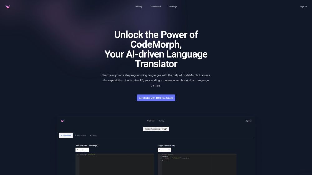 Code Translator: AI Tool for Effortless Code Conversion