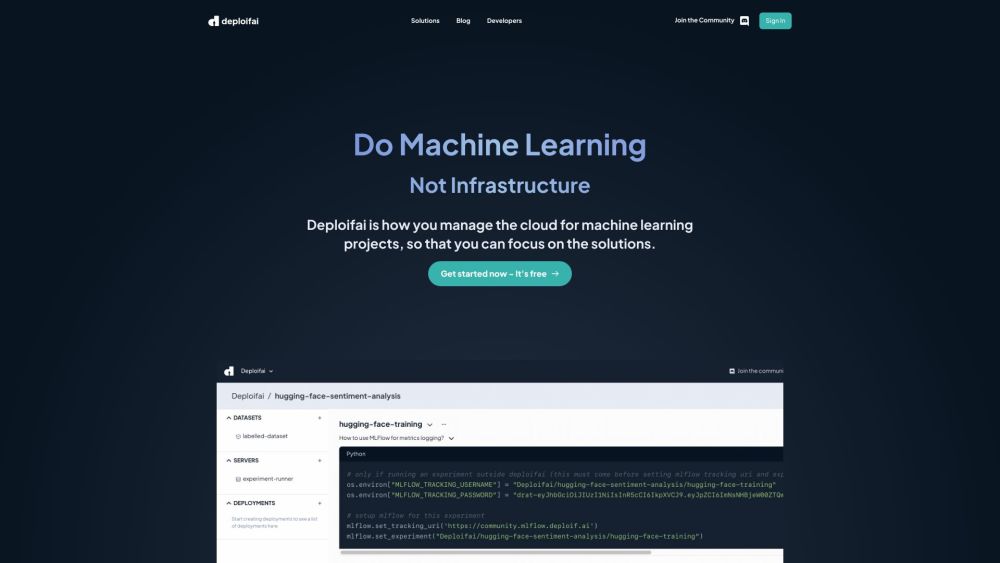 Deploifai: AI Tool to Deploy Models Effortlessly