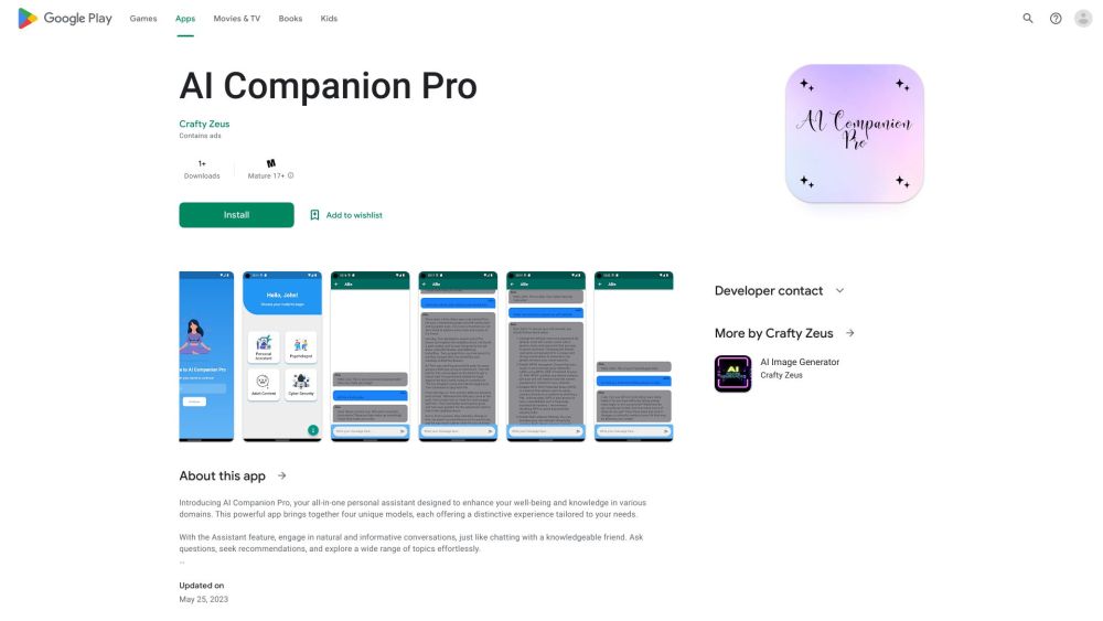 AI Companion Pro: All-in-One AI Tool for Well-Being, Knowledge & Safety