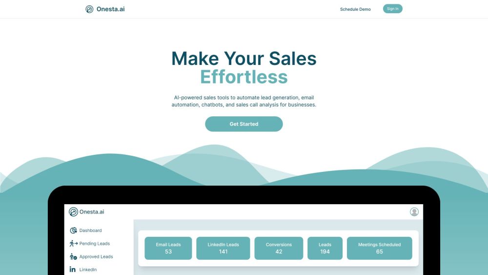 Onesta.ai: AI Tool for Sales & Lead Gen