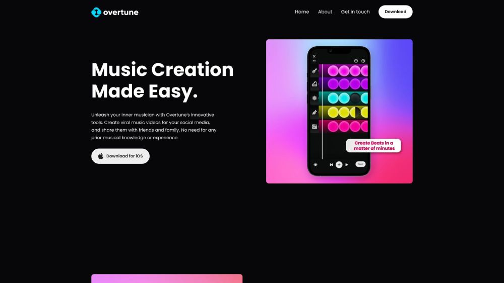 Overtune: AI Tool for Music Creation & Content