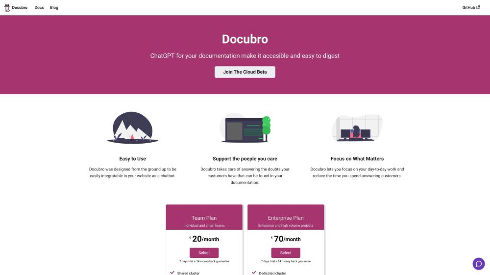 Docubro: AI Chatbot Solution for Documentation