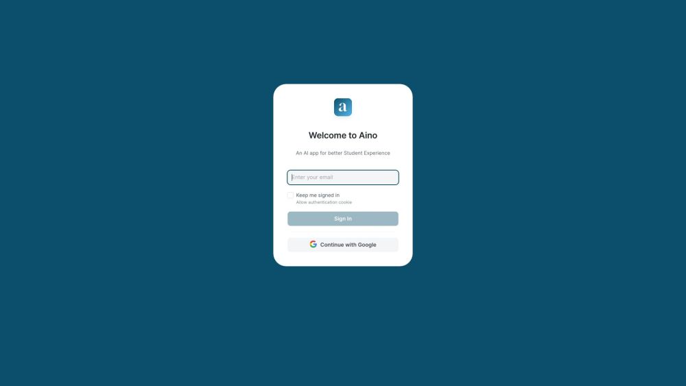Aino: AI Tool for Student Support