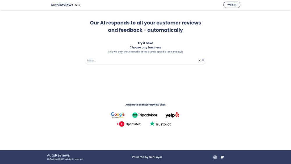 Autoreviews AI: AI Tool for Brand Voice