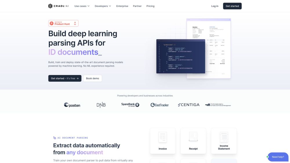 Cradl AI: Advanced AI Tool for Developers