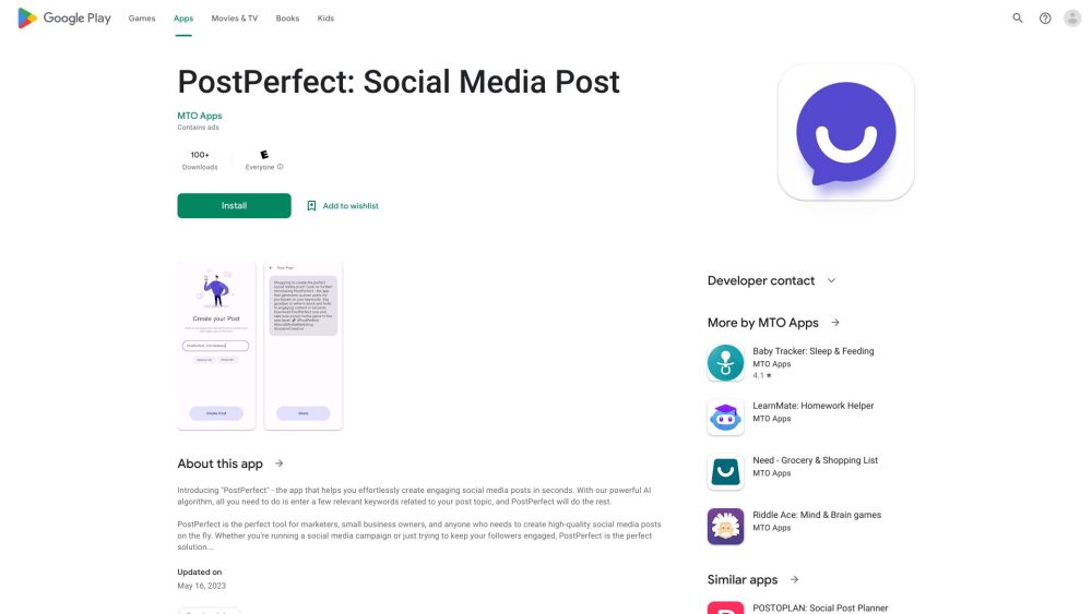 PostPerfect: AI Tool for Effortless Social Posts