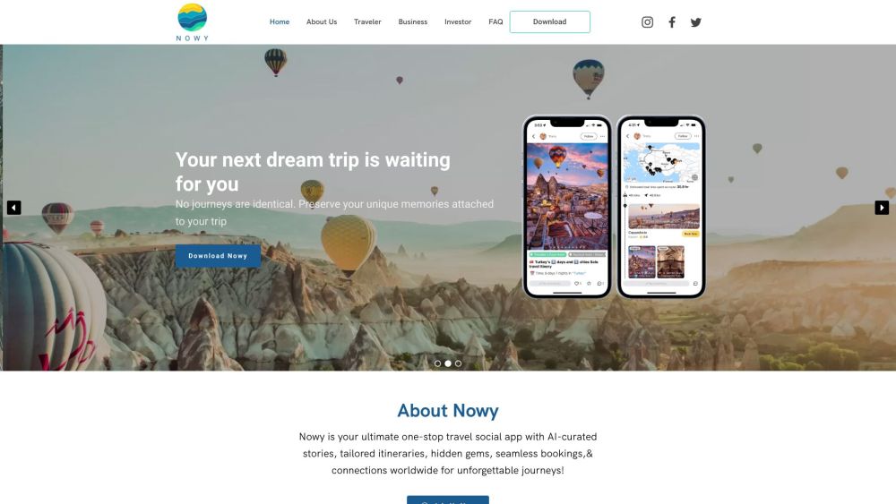 Nowy: Nowy AI Tool for Smarter Travel Planning