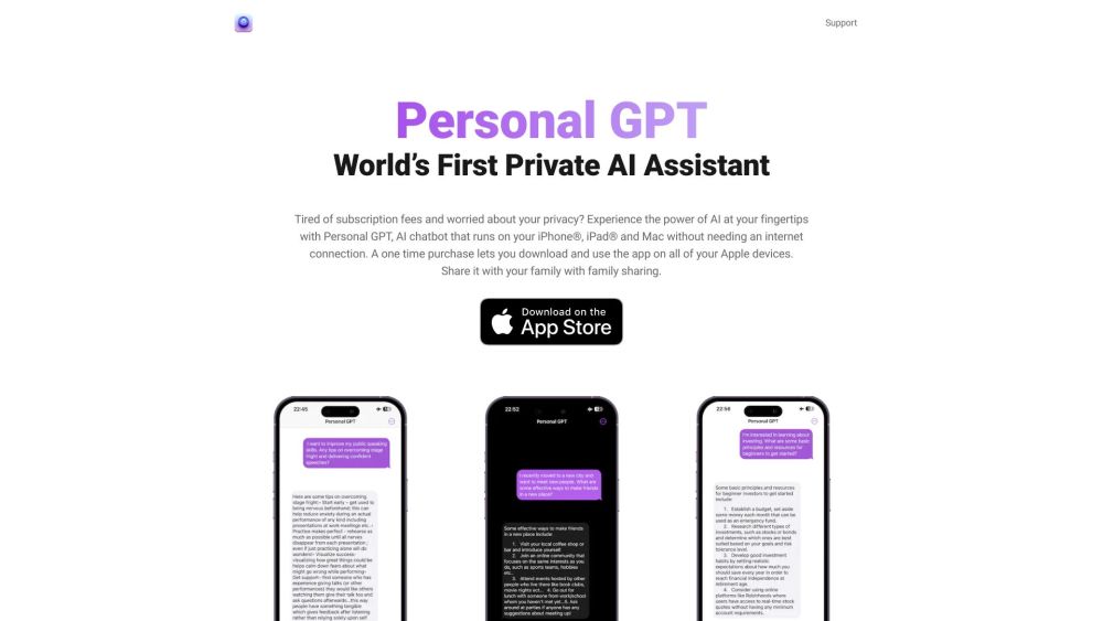 Private LLM: Offline AI Tool for Apple Devices