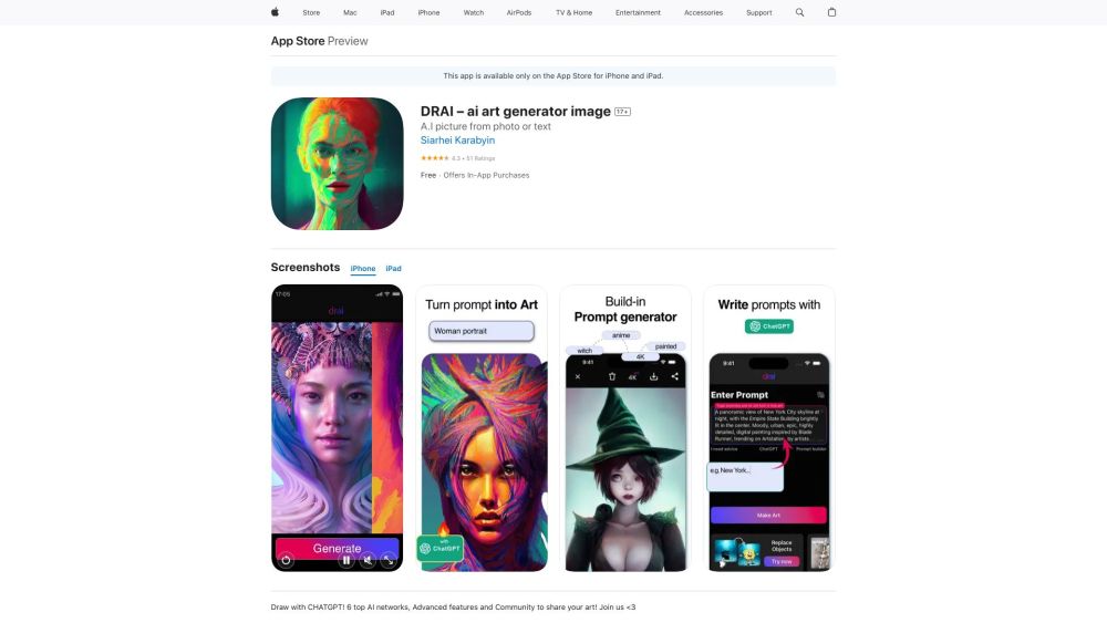 Drai: AI Tool to Unleash Your Creativity