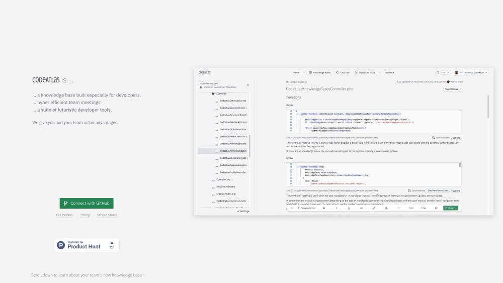 Atlas: AI Tool for Intelligent Knowledge Base & Team Collaboration