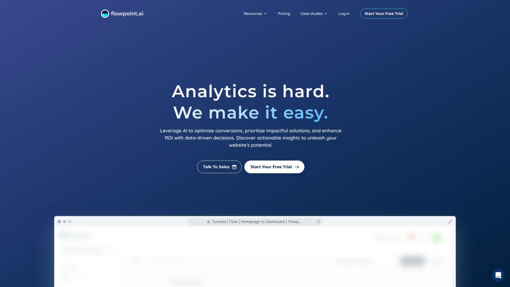 Flowpoint: AI Tool for Website Optimization