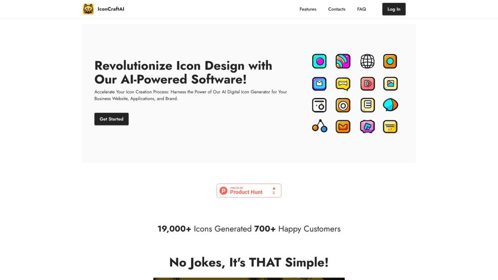 IconCraftAI: AI Tool for Effortless Icon Generation