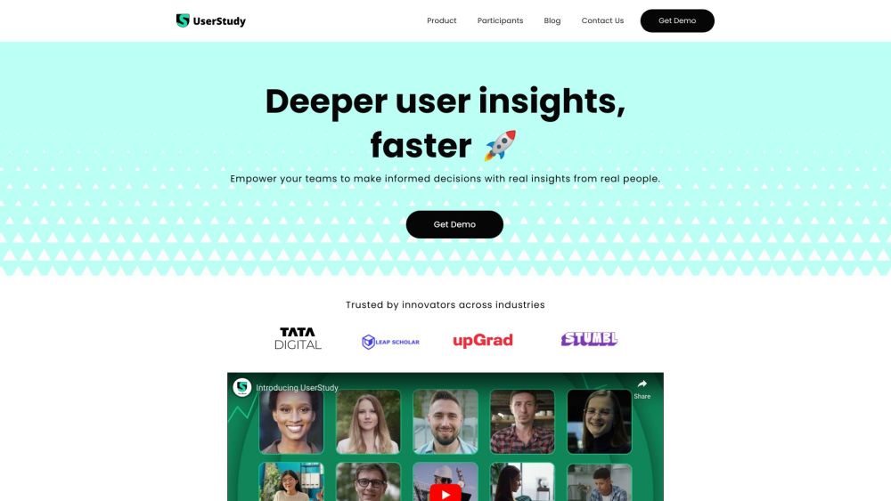 UserStudy: AI Tool for User Testing & Usability Studies