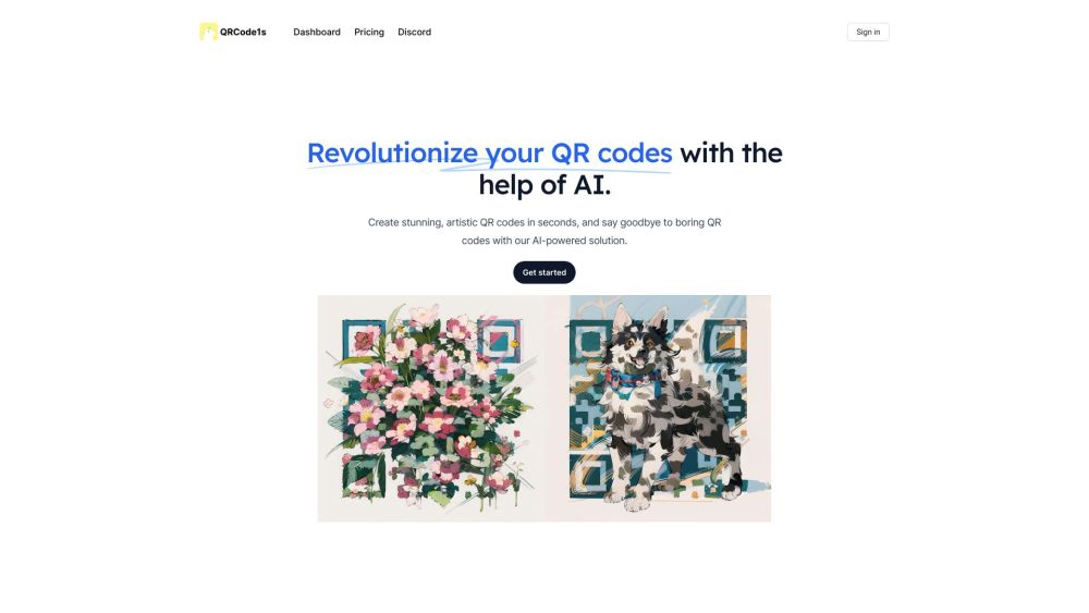 QRCode1s: AI Tool for Stunning Artistic QR Codes