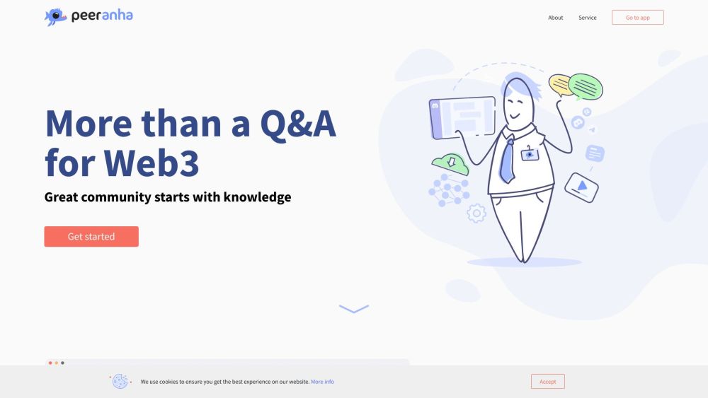 Peeranha: Decentralized Q&A Platform & AI Tool