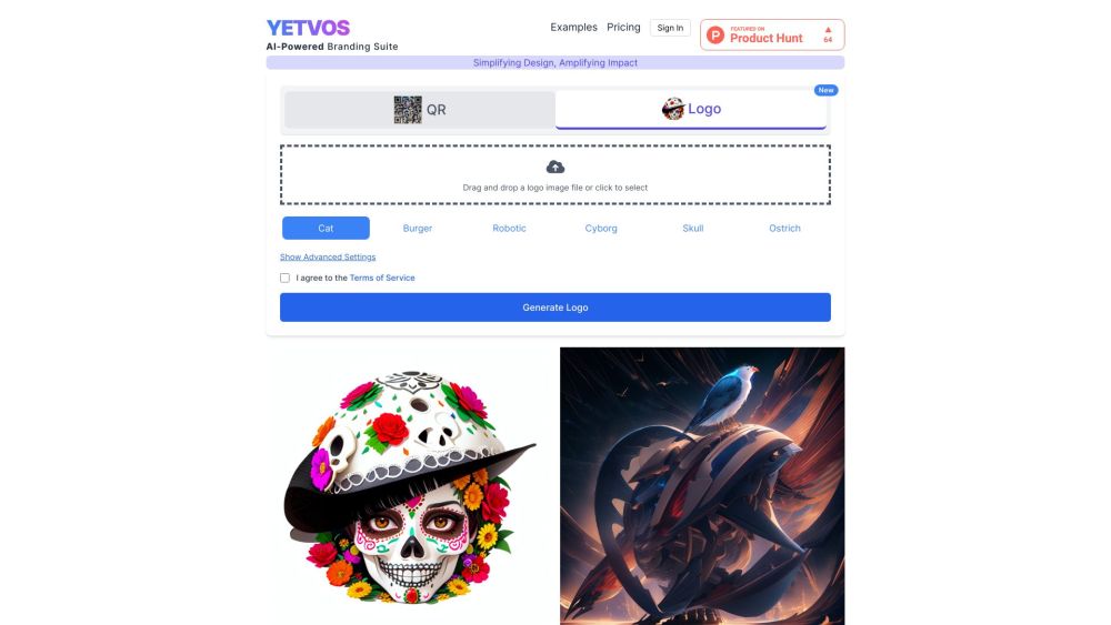 Yetvos - AI-Powered Branding Suite: AI Tool