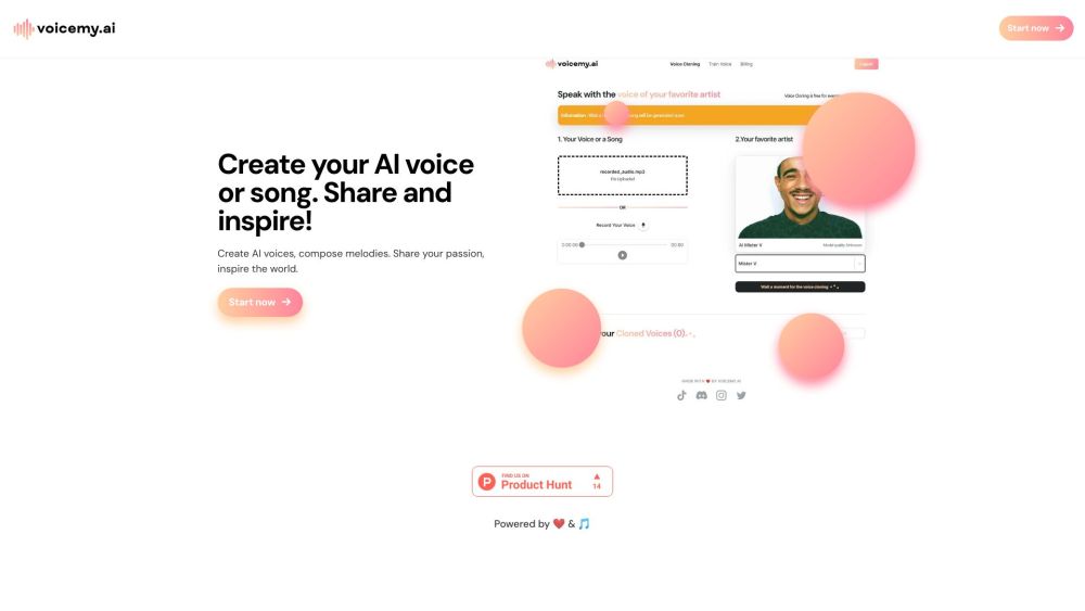 Voicemy.ai: Create with this AI Tool Today!