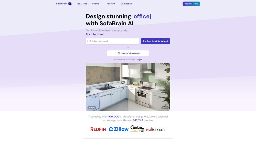 SofaBrain: AI Tool to Visualize Living Spaces