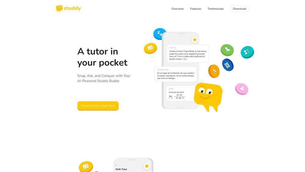 Studdy AI: Instant AI Tool for Homework Help