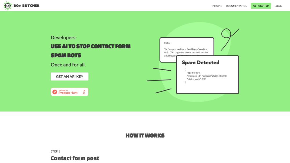 Bot Butcher: Free AI Tool to Classify Spam