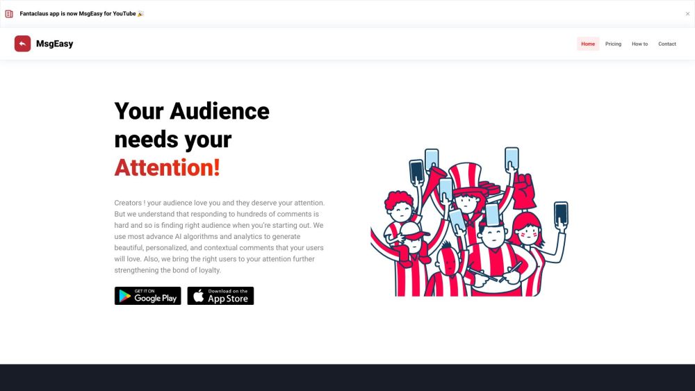 MsgEasy: AI Tool for YouTubers' Comment Replies