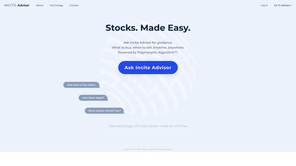 Incite: AI Tool for Real-Time Stock Insights