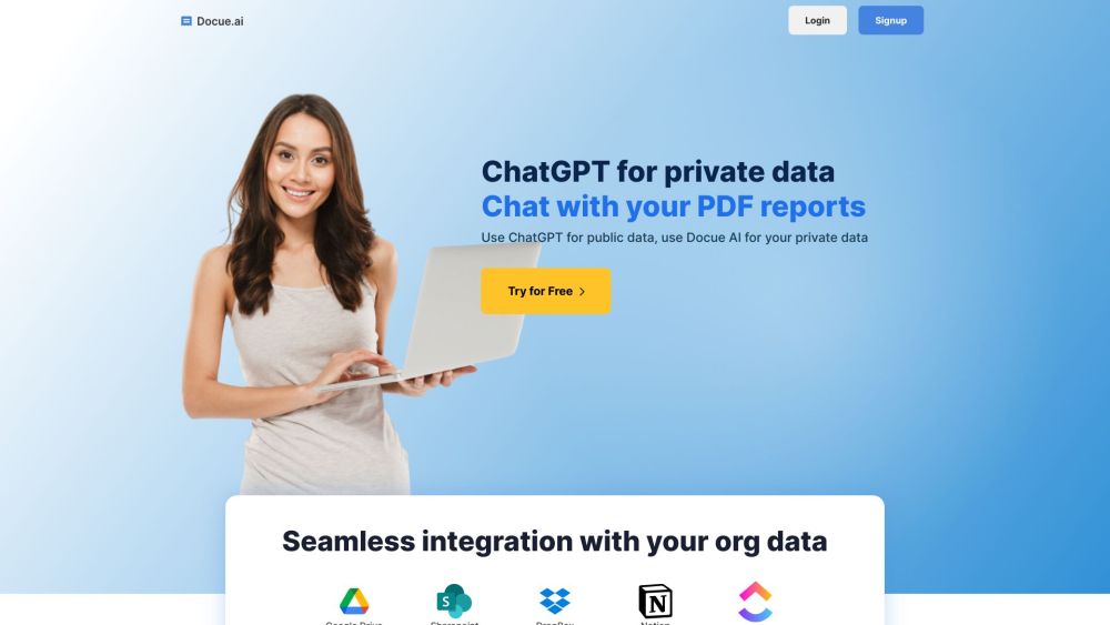 Docue.AI: AI Tool for Actionable Insights