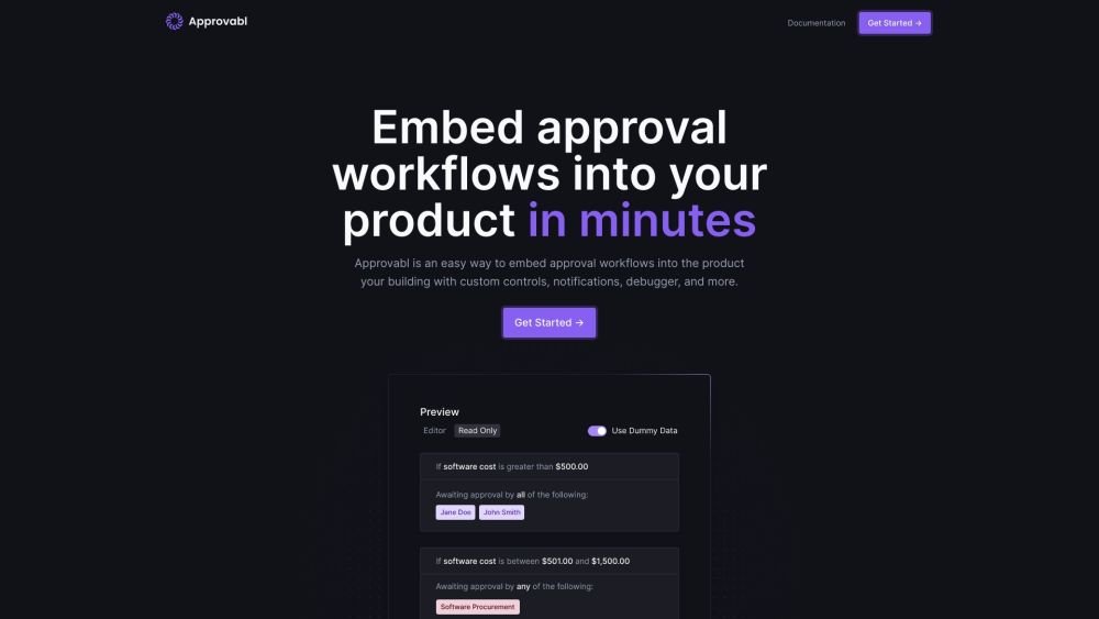 Approvabl: AI Tool for Smart Workflow Integration