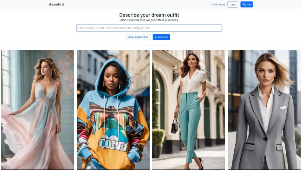 DreamFit: AI Tool for Stunning Product Photos