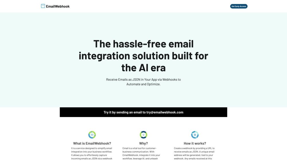 EmailWebhook: AI Tool for Email Automation