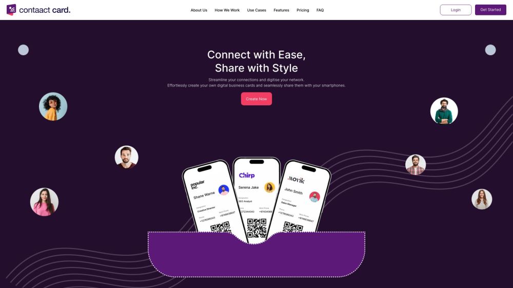 contaact card: AI Tool for Digital Business Cards