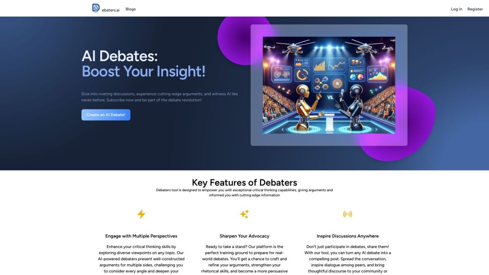 Debaters.ai: AI Tool Revolutionizing Deep-Topic Debates