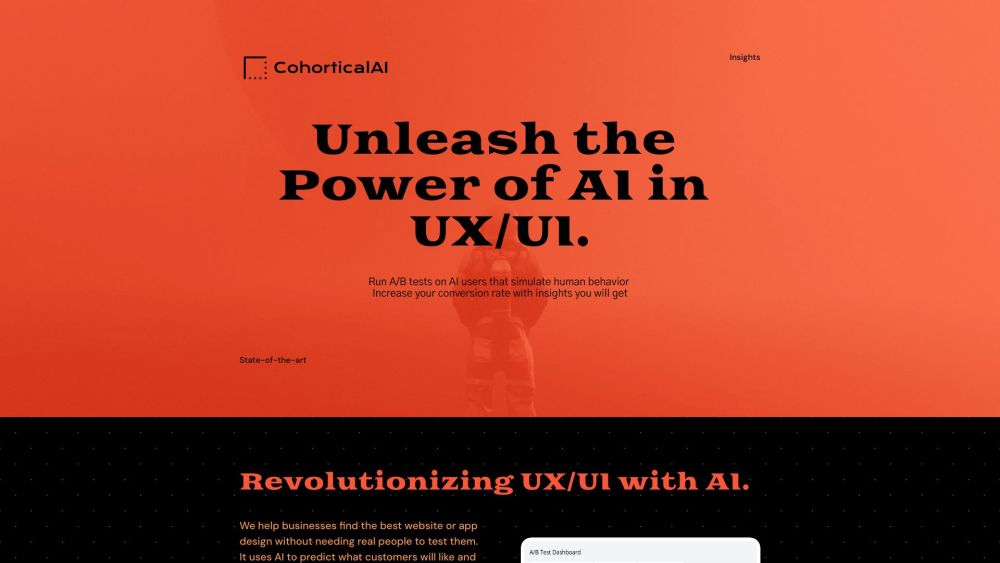 CohorticalAI: Create & Test AI Tool for Best User Exp.