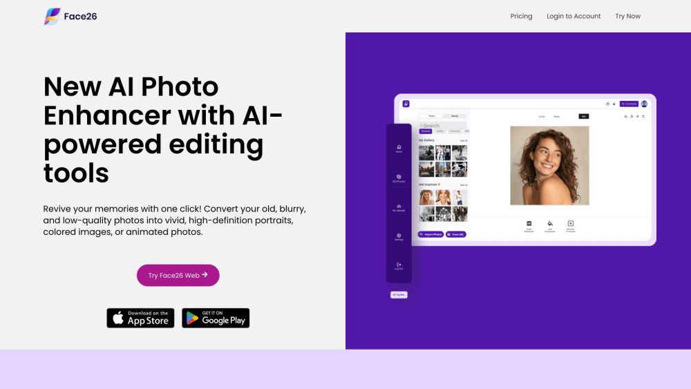 Face26: Enhance Photos with Free AI Tool