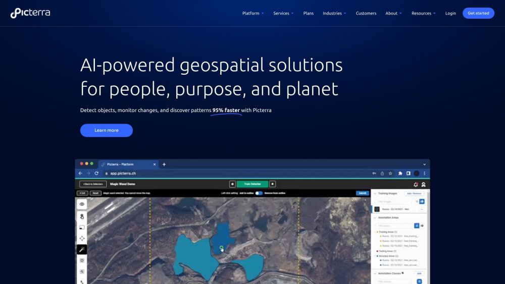 Picterra: AI Tool for Geospatial Solutions