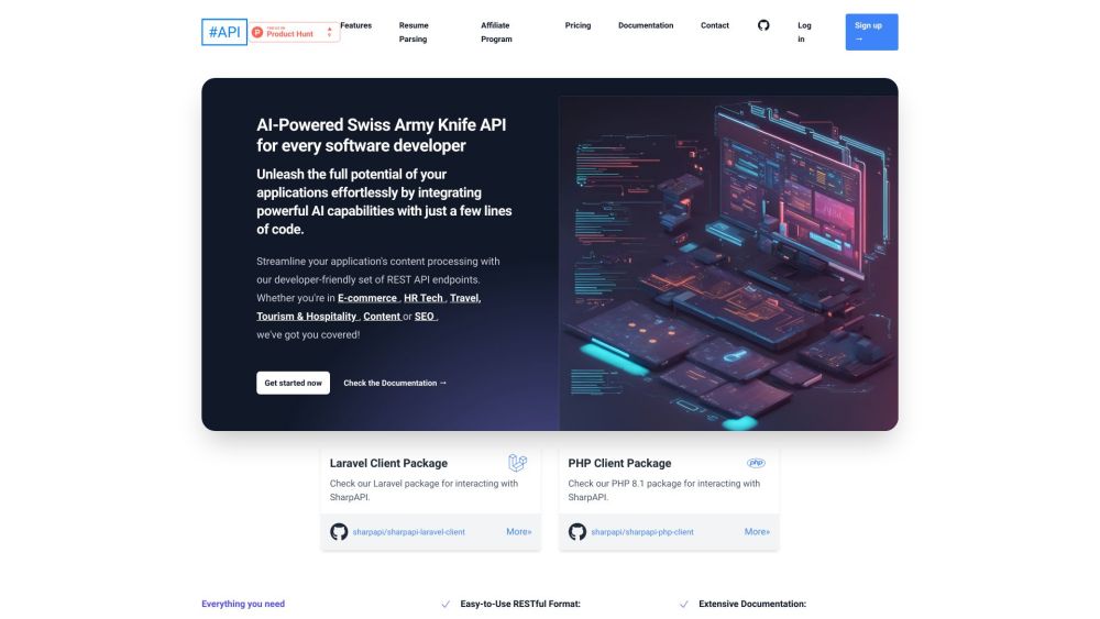 SharpAPI: Ultimate AI Tool for Developers