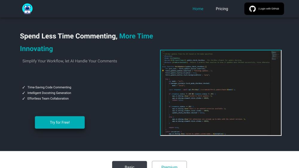 Your JS Code-Commenting Assistant: JustCode - AI Tool for Documentation