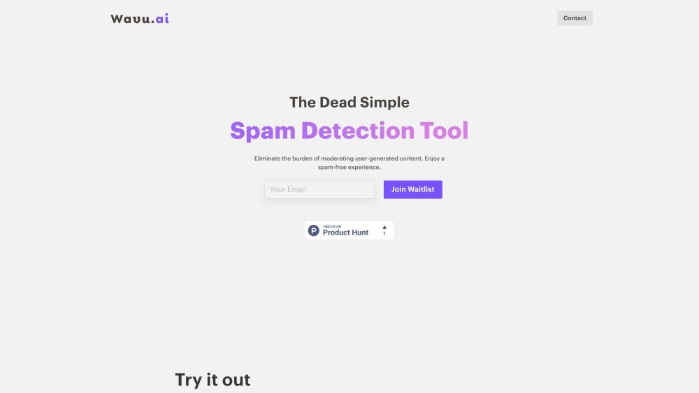 The Dead Simple Spam Detection Tool: AI Tool Revolutionizing Apps