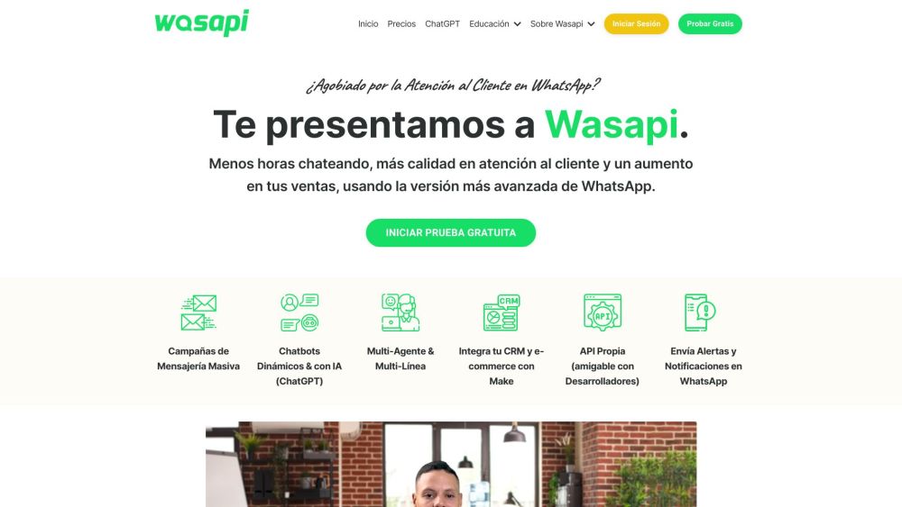 Wasapi: All-in-one solution for WhatsApp with AI