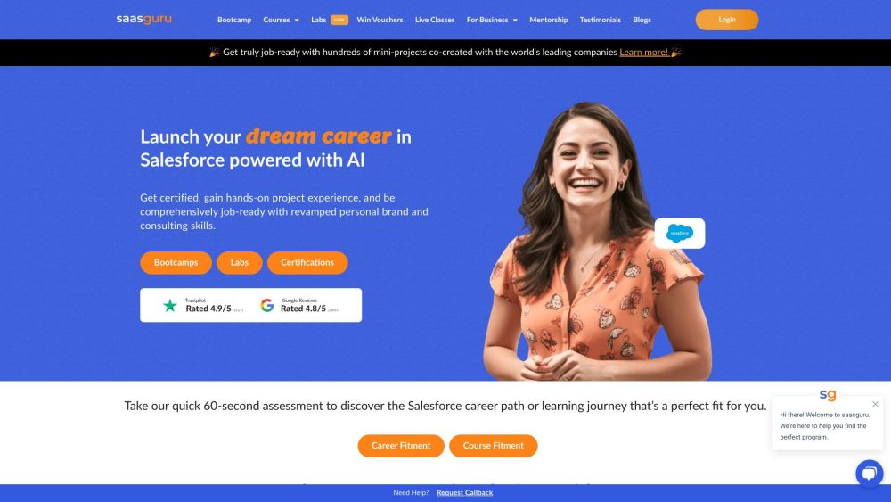 saasguru: Learn Salesforce, Get Certified & Launch Career with saasguru