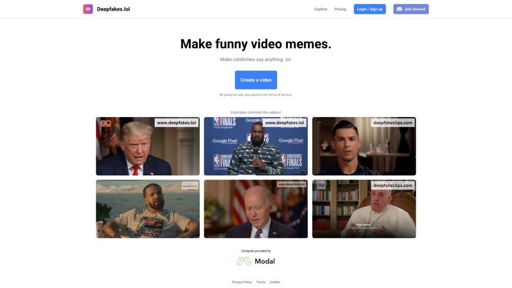 Deepfakes.lol: AI Tool for Lip-Synced Videos