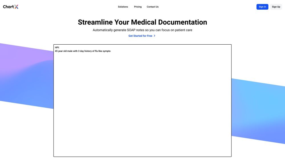 ChartX: AI Tool for SOAP Notes & Billing