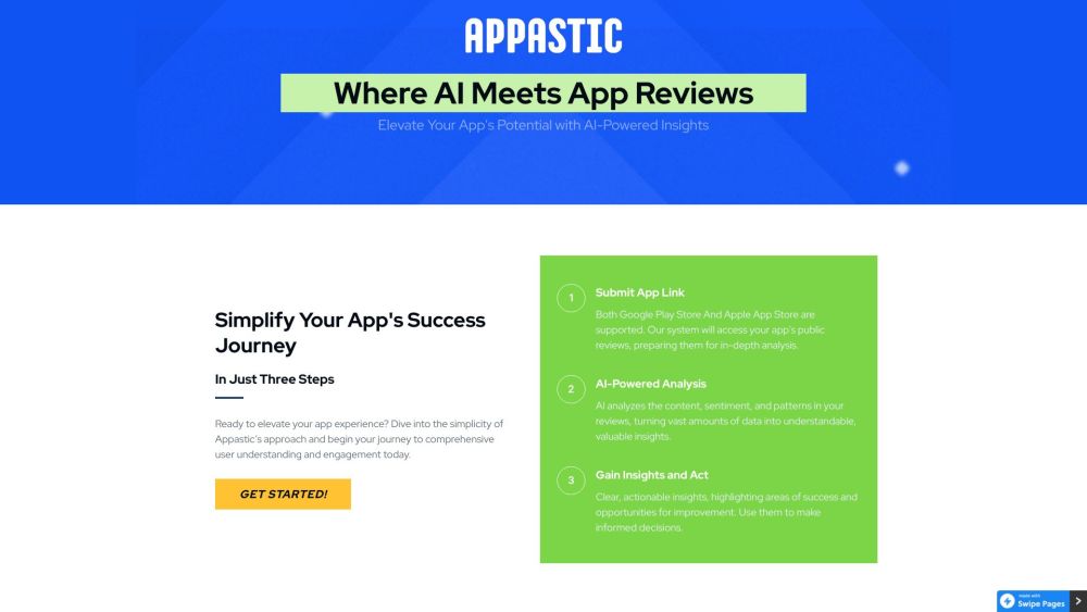 Appastic: AI Tool for App Review Insights