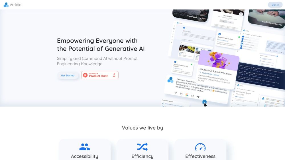 Arcktic: Empower Non-Tech Users with AI Tool