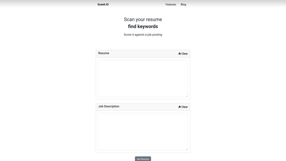 ScanIt.IO: AI Tool for Job Seekers & Resumes